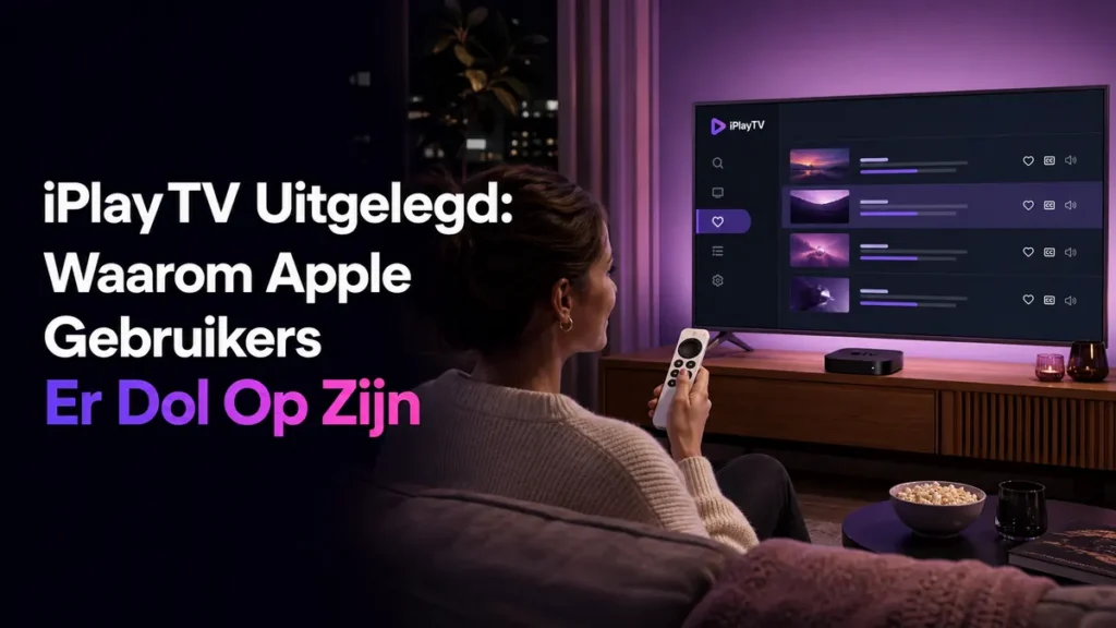 iPlayTV Apple TV uitgelegd voor Nederlandse gebruikers
