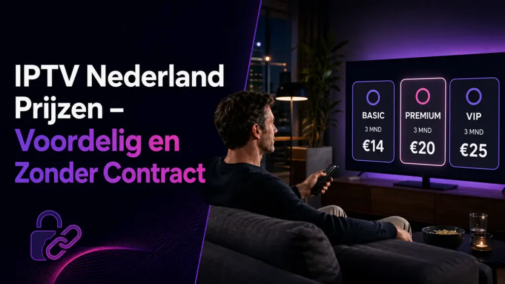 IPTV Nederland prijzen vergelijken voor Basic Premium en VIP