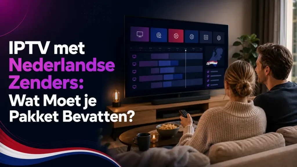 IPTV met Nederlandse zenders pakket controleren met negen checks