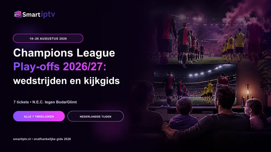 Champions League play-offs 2026 27 wedstrijden en kijkgids