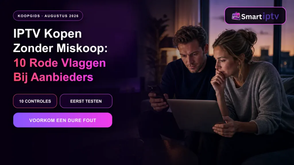 IPTV kopen zonder miskoop met tien rode vlaggen bij aanbieders