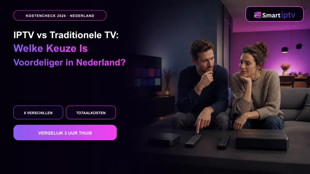 IPTV vs traditionele TV kostenvergelijking voor Nederland