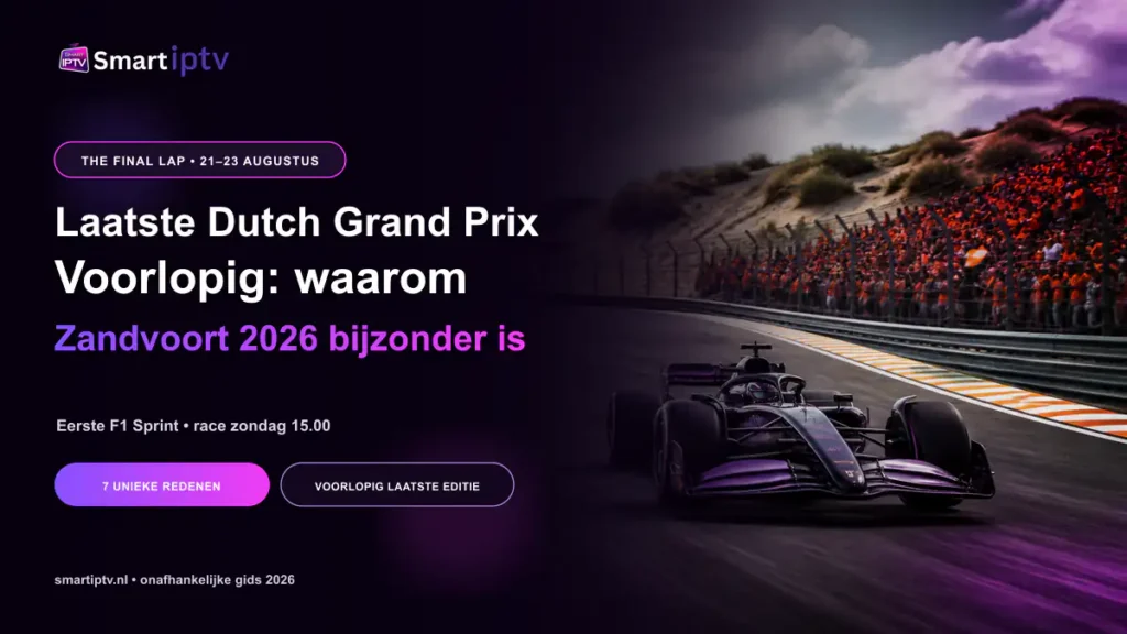 Zandvoort 2026 laatste Dutch Grand Prix voorlopig