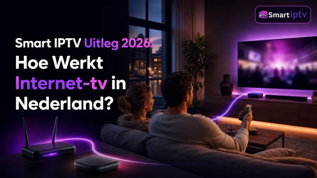 Smart IPTV uitleg 2026 over internet-tv in Nederland